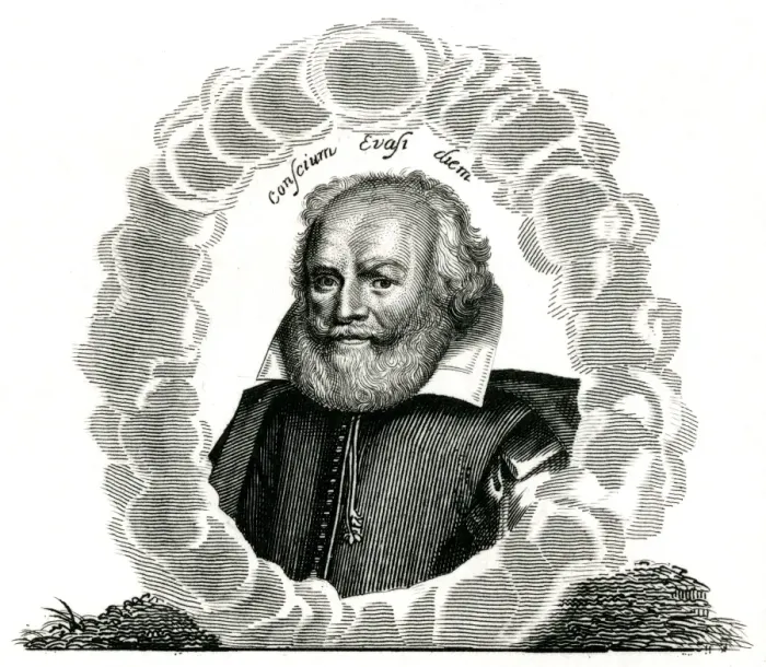 Framed Print : George Chapman, writer and translator