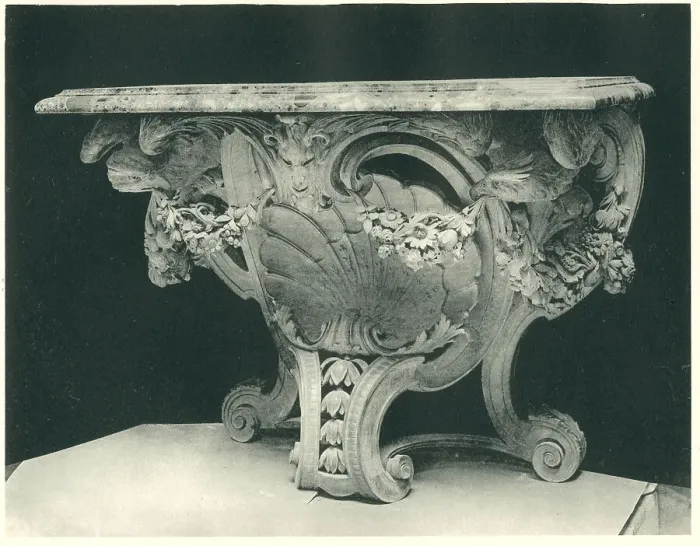 Framed Print : George Crawley Console Table Framed Print : George Crawley Console Table