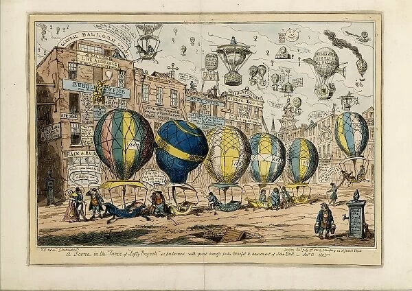 George Cruickshank Taxi Balloons