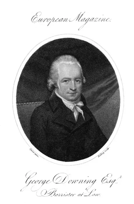 Framed Print : George Downing, Lawyer Framed Print : George Downing, Lawyer