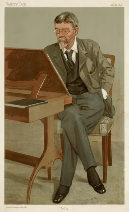 Framed Print : George Du Maurier Framed Print : George Du Maurier