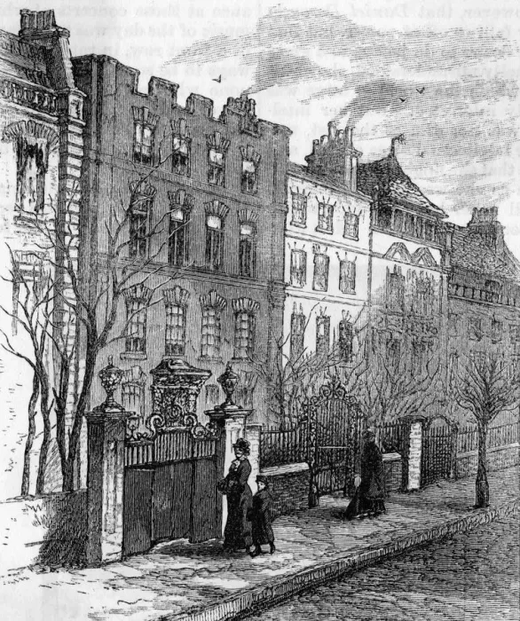 Framed Print : George Eliot / Chelsea Framed Print : George Eliot / Chelsea