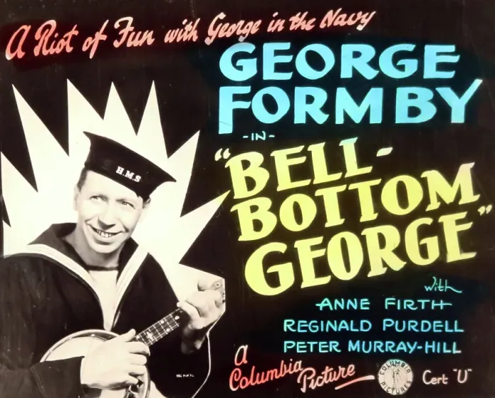 Framed Print : George Formby Bell Bottom George movie advertisement Framed Print : George Formby Bell Bottom George movie advertisement