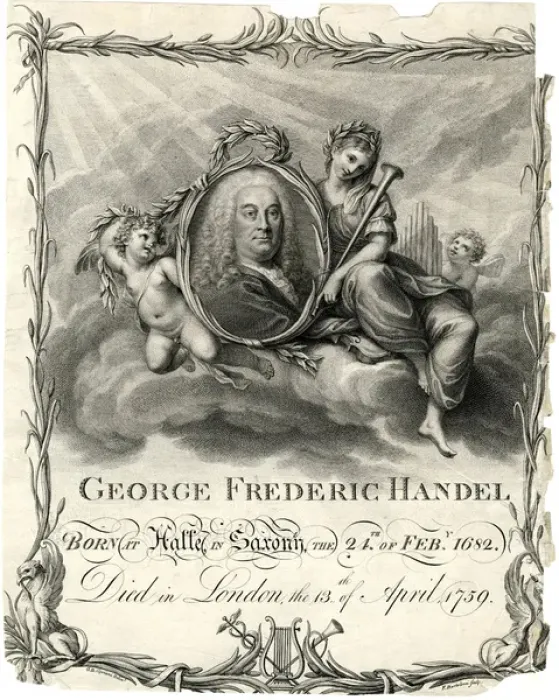 Framed Print : George Frederic Handel Framed Print : George Frederic Handel