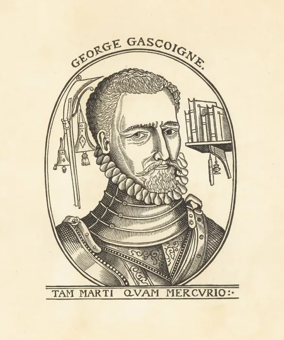 Framed Print : George Gascoigne, English poet and soldier, 1534-1577 Framed Print : George Gascoigne, English poet and soldier, 1534-1577