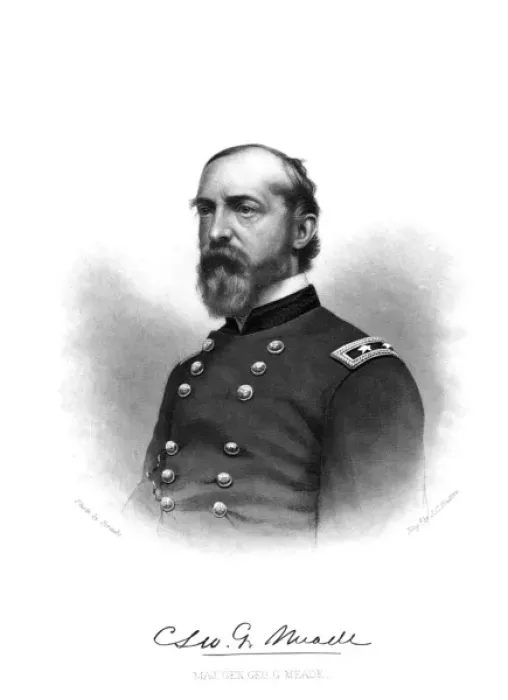 Framed Print : George Gordon Meade Framed Print : George Gordon Meade