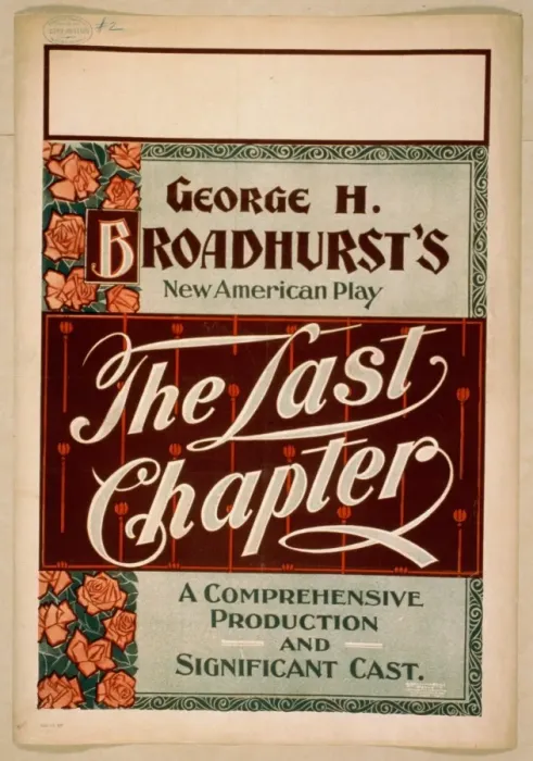 Framed Print : George H. Broadhursts new American play, The last chapter a Framed Print : George H. Broadhursts new American play, The last chapter a