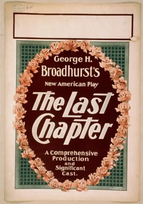Framed Print : George H. Broadhursts new American play, The last chapter a