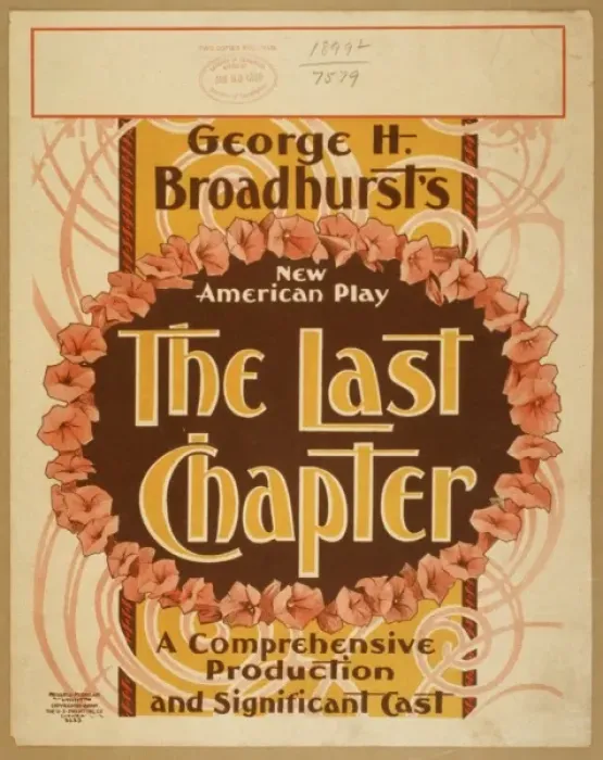 Framed Print : George H. Broadhursts new American play, The last chapter a Framed Print : George H. Broadhursts new American play, The last chapter a
