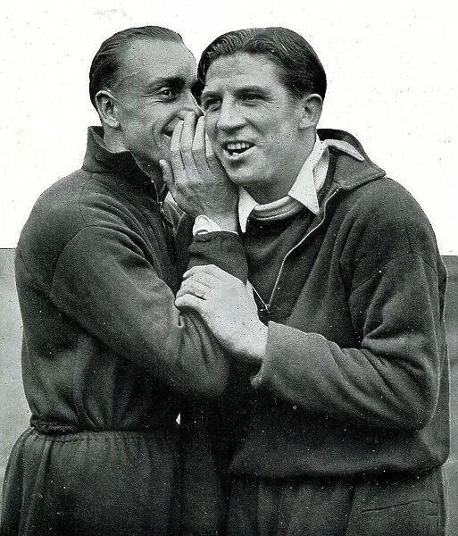 George Hunt and Ted Drake, Arsenal footballers