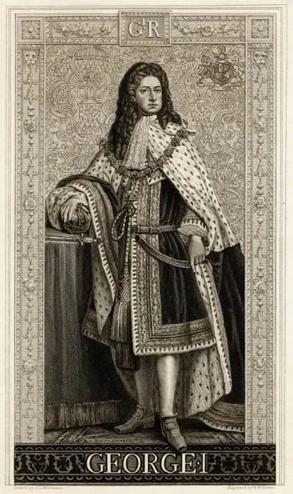 Framed Print : GEORGE I. George I King of England (1660 - 1727) Framed Print : GEORGE I. George I King of England (1660 - 1727)