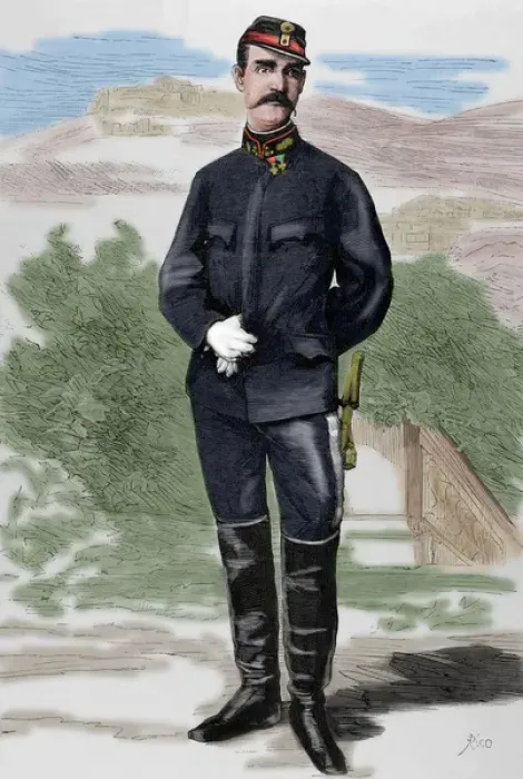 Framed Print : George I of Greece (1845-1913). Colored engraving Framed Print : George I of Greece (1845-1913). Colored engraving