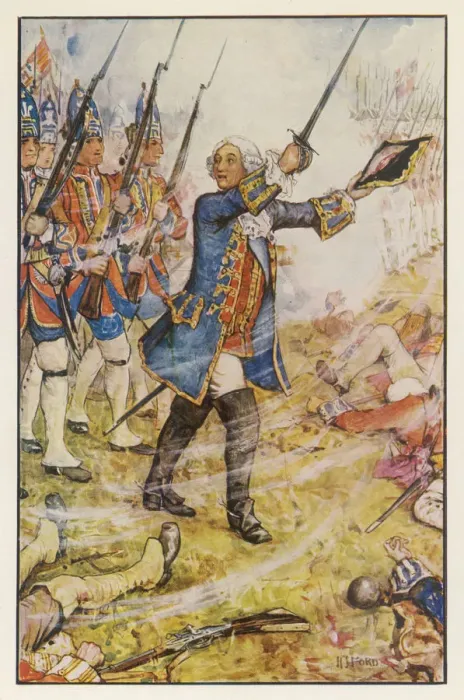 Framed Print : GEORGE II / DETTINGEN 1743 Framed Print : GEORGE II / DETTINGEN 1743