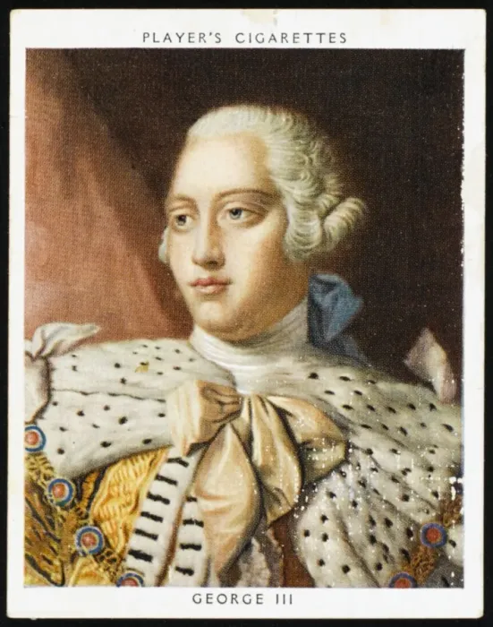 Framed Print : George III (Cig Card) Framed Print : George III (Cig Card)