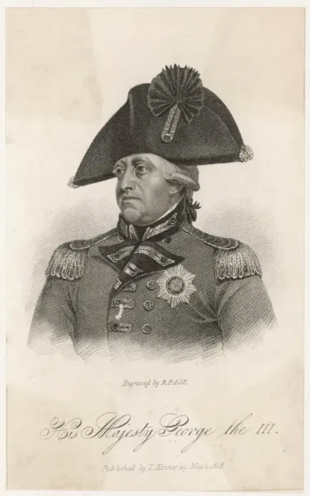 Framed Print : George Iii / R Page Eng Framed Print : George Iii / R Page Eng