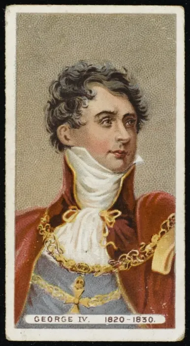 Framed Print : George IV (Cig Card) Framed Print : George IV (Cig Card)