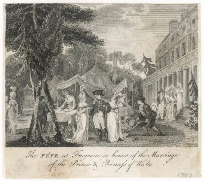 Framed Print : GEORGE IV WEDS CAROLINE Framed Print : GEORGE IV WEDS CAROLINE