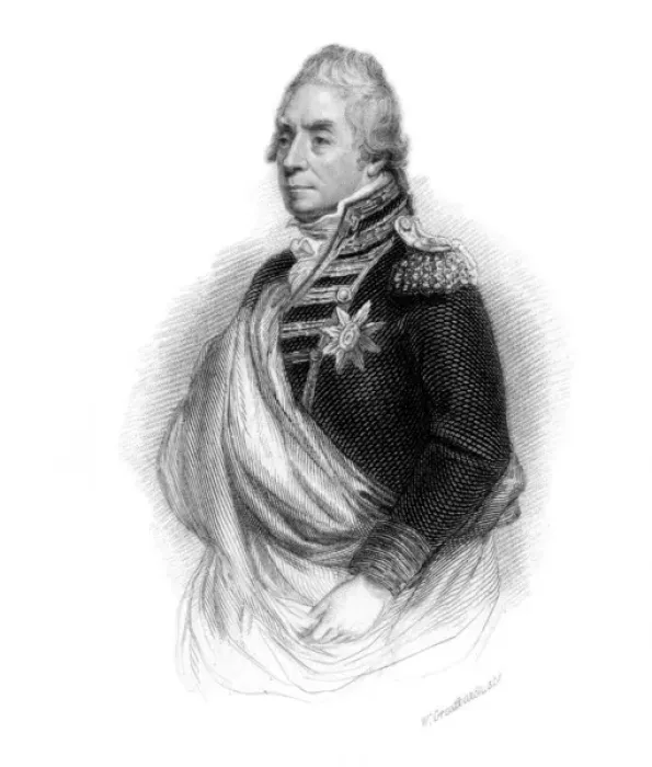 Framed Print : George Keith Elphinstone - British naval admiral Framed Print : George Keith Elphinstone - British naval admiral