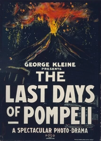 George Kleine presents, The Last Days of Pompeii, a spectacu