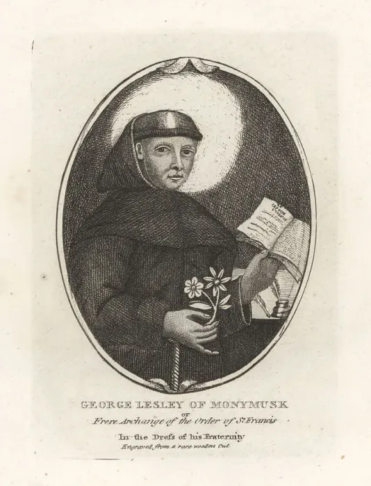 Framed Print : George Lesley of Monymusk, Brother Archangel, died 1637 Framed Print : George Lesley of Monymusk, Brother Archangel, died 1637