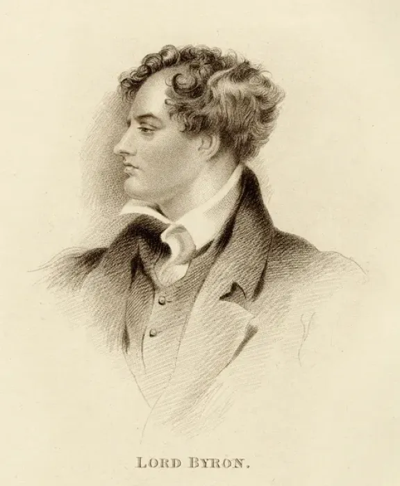 Framed Print : George, Lord Byron Framed Print : George, Lord Byron