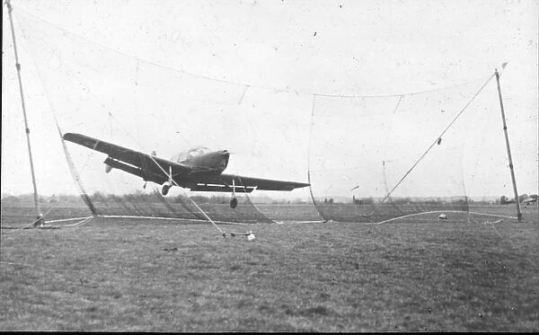George Miles flying the prototype Miles M38 Messenger U-022