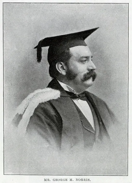 Framed Print : George Norris, Principal of Birkbeck Institute, London Framed Print : George Norris, Principal of Birkbeck Institute, London