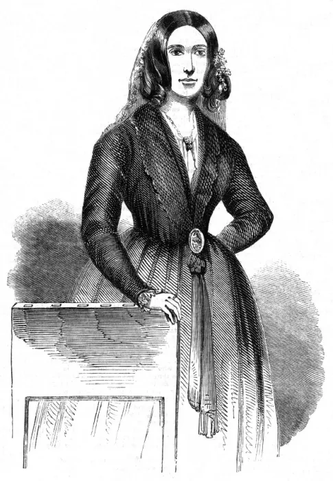 Framed Print : George Sand 1845 Framed Print : George Sand 1845