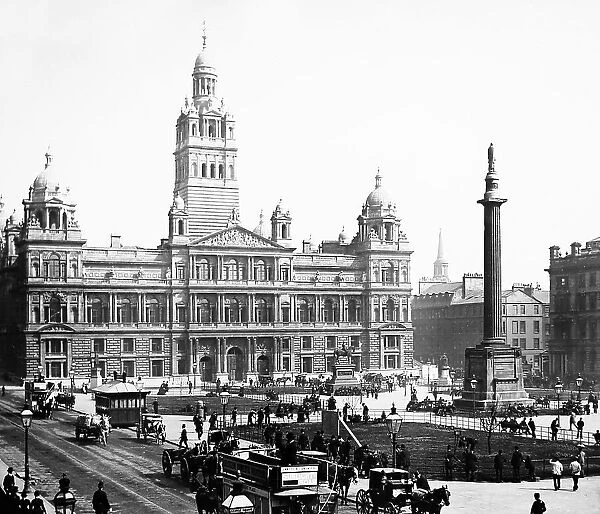 George Square, Glasgow, Victorian period