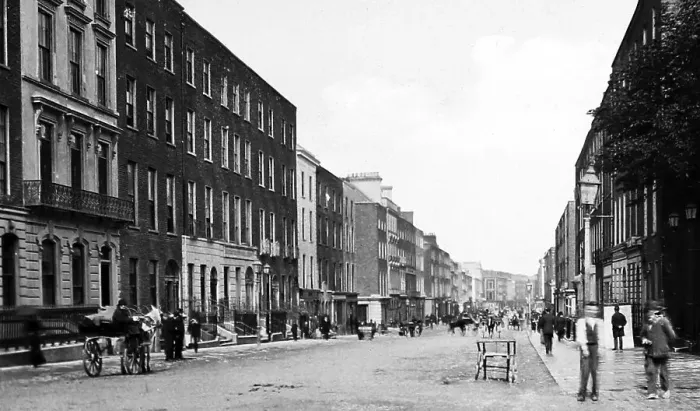 Framed Print : George Street, Limerick, Ireland Framed Print : George Street, Limerick, Ireland