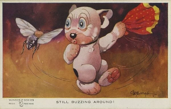 George Studdy Bonzo postcard