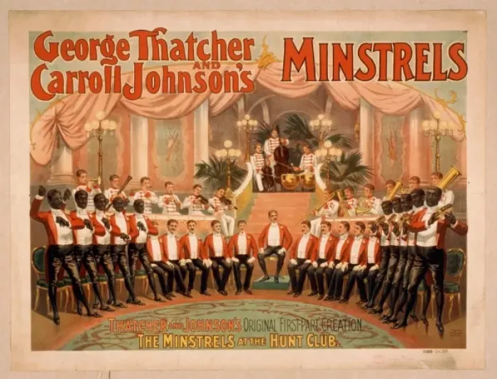 Framed Print : George Thatcher and Carroll Johnsons Minstrels Framed Print : George Thatcher and Carroll Johnsons Minstrels