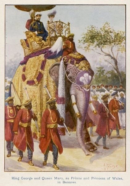 George V in Benares