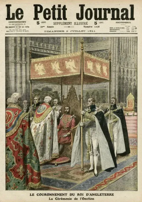 Framed Print : George V coronation, 1911 Framed Print : George V coronation, 1911