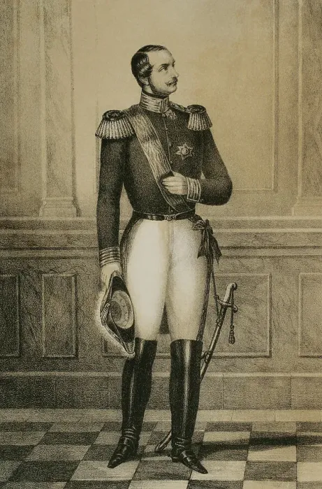 Framed Print : George V of Hanover (1819-1878). King of Hanover Framed Print : George V of Hanover (1819-1878). King of Hanover