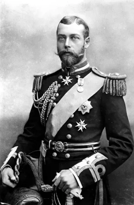 Framed Print : George V in naval dress Framed Print : George V in naval dress