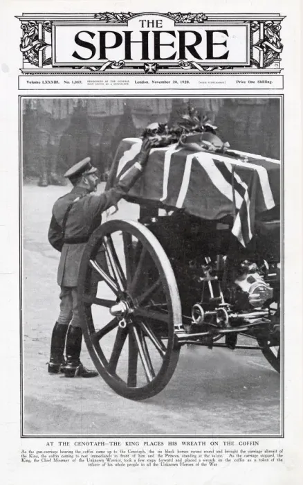 Framed Print : George V putting wreath on Unknown Warriors coffin 1920 Framed Print : George V putting wreath on Unknown Warriors coffin 1920