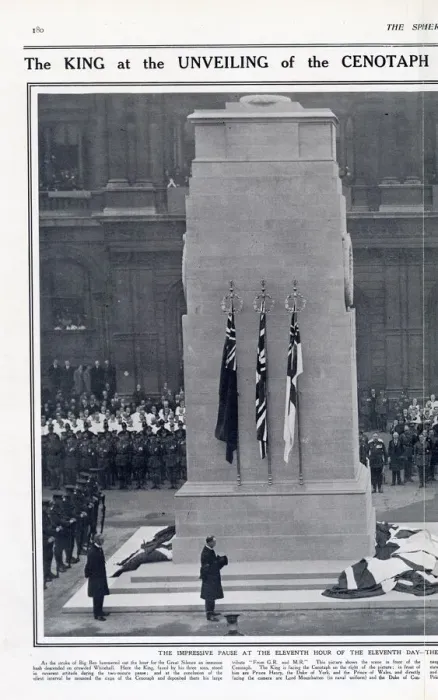 Framed Print : George V at the unveiling of Cenotaph 1920 Framed Print : George V at the unveiling of Cenotaph 1920