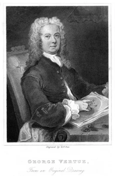 Framed Print : George Vertue, Engraver Framed Print : George Vertue, Engraver