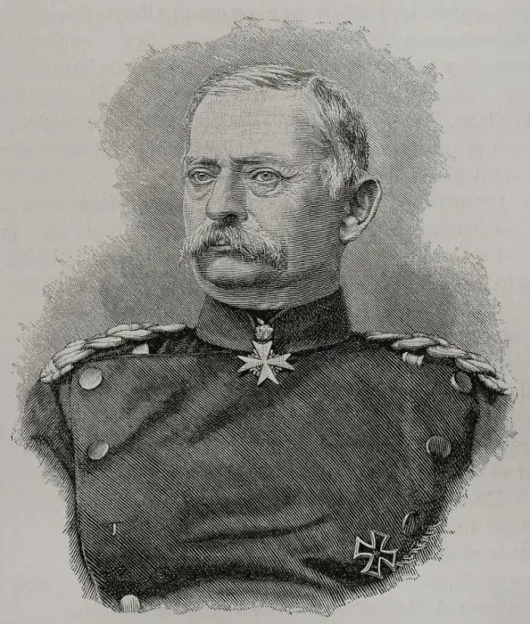 Framed Print : George von Kameke (1817-1893). General of infantry Framed Print : George von Kameke (1817-1893). General of infantry