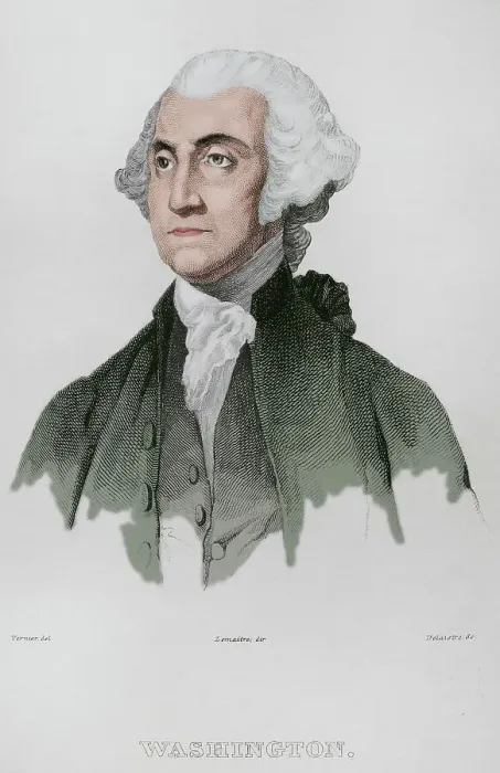 Framed Print : George Washington (1732-1799). First president of the USA Framed Print : George Washington (1732-1799). First president of the USA