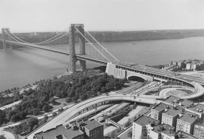 Framed Print : George Washington Bridge