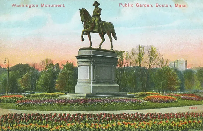 Framed Print : George Washington Monument - Boston, Massachusetts Framed Print : George Washington Monument - Boston, Massachusetts