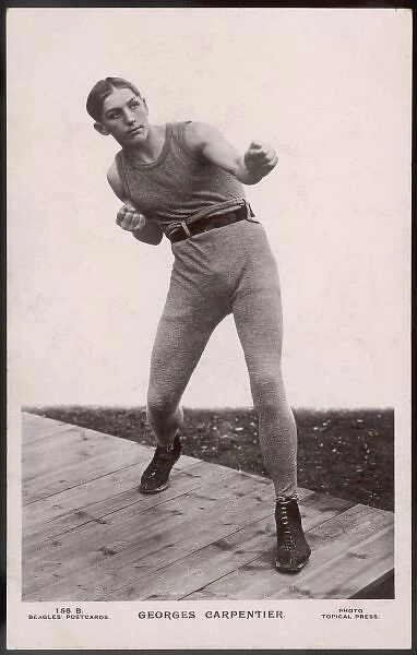 Georges Carpentier. GEORGES CARPENTIER French boxer