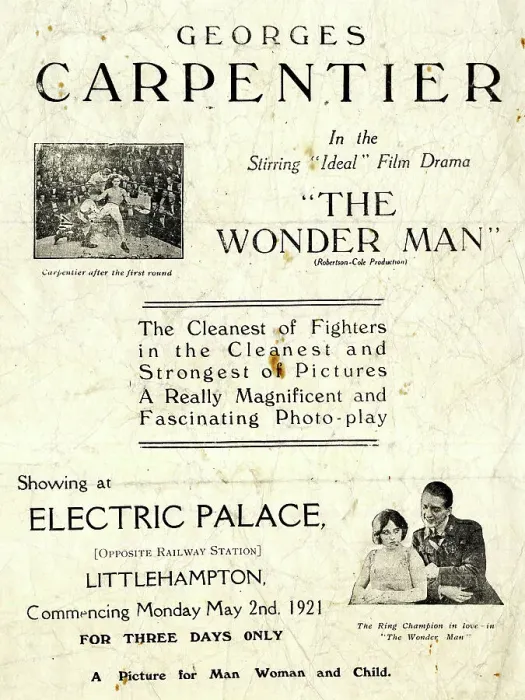 Framed Print : Georges Carpentier, boxer, in film The Wonder Man Framed Print : Georges Carpentier, boxer, in film The Wonder Man