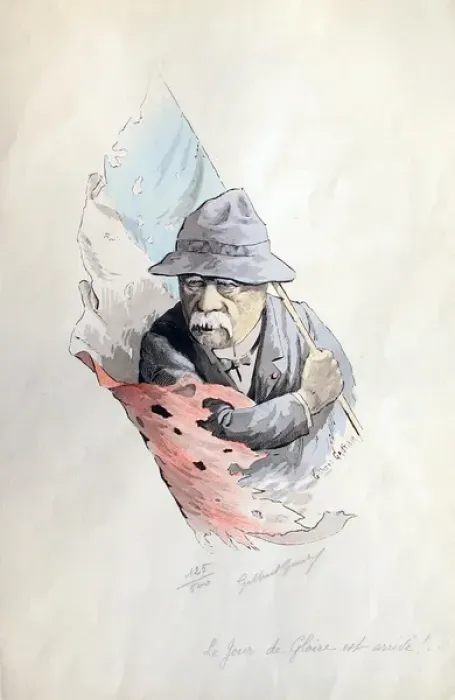 Framed Print : Georges Clemenceau Le jour de gloire est arriv頡 Framed Print : Georges Clemenceau Le jour de gloire est arriv頡