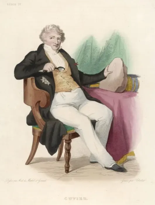 Framed Print : Georges Cuvier, French scientist Framed Print : Georges Cuvier, French scientist