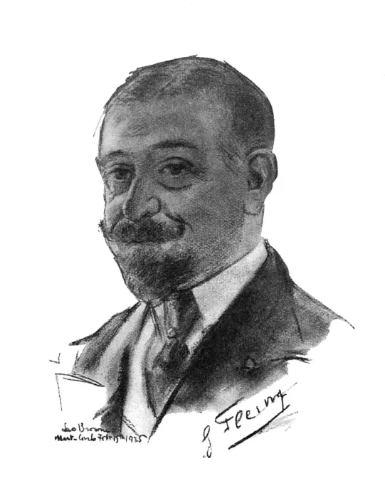 Framed Print : Georges Fleury, hotel manager, Monte Carlo Framed Print : Georges Fleury, hotel manager, Monte Carlo