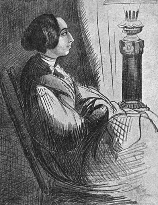Framed Print : Georges Sand