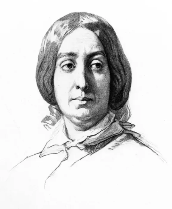 Framed Print : Georges Sand (Couture) Framed Print : Georges Sand (Couture)